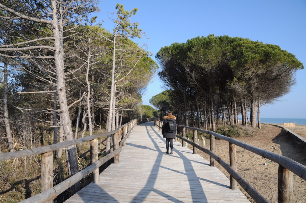 percorso ciclo pedonale Bibione